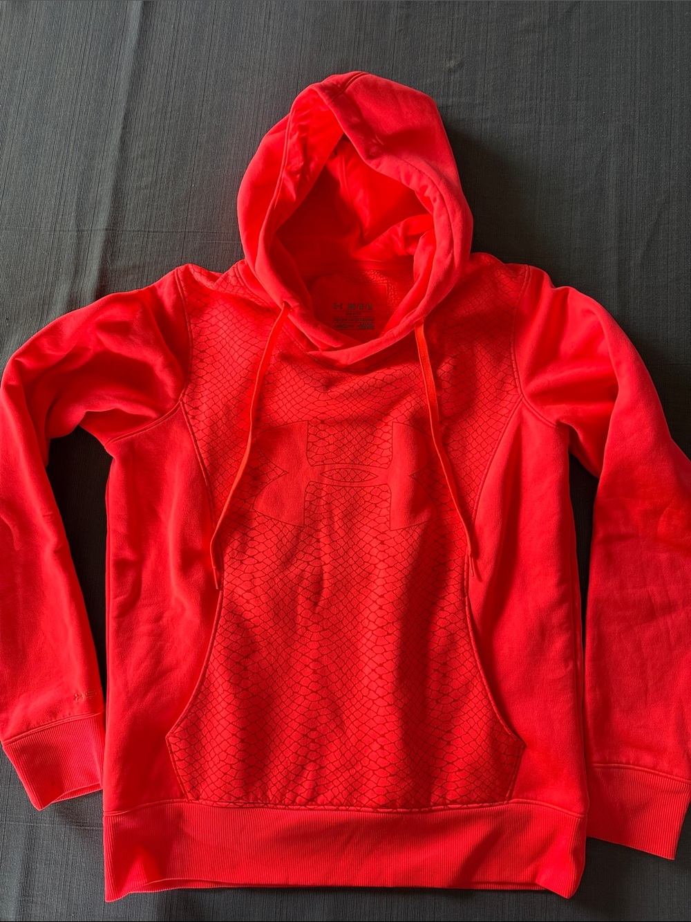 Under Armour Coral Red Pullover Hoodie